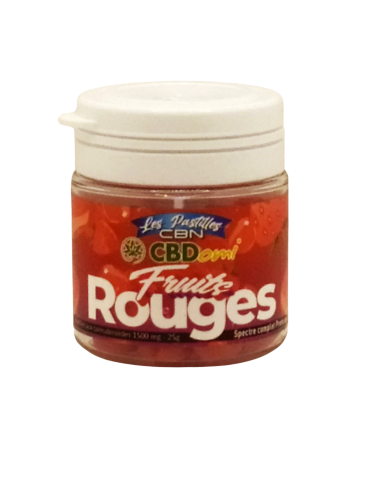 Pastilles CBN - Fruits Rouge
